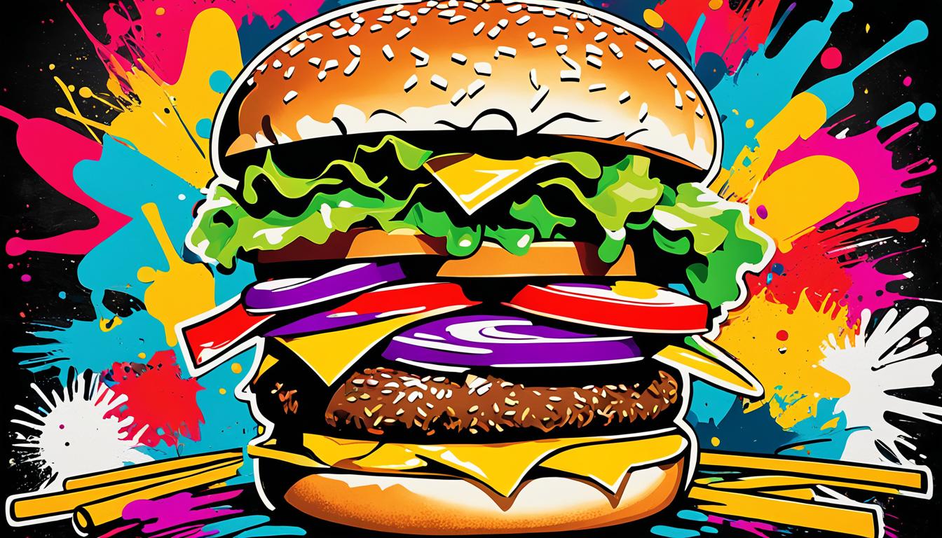 grafite para hamburguerias