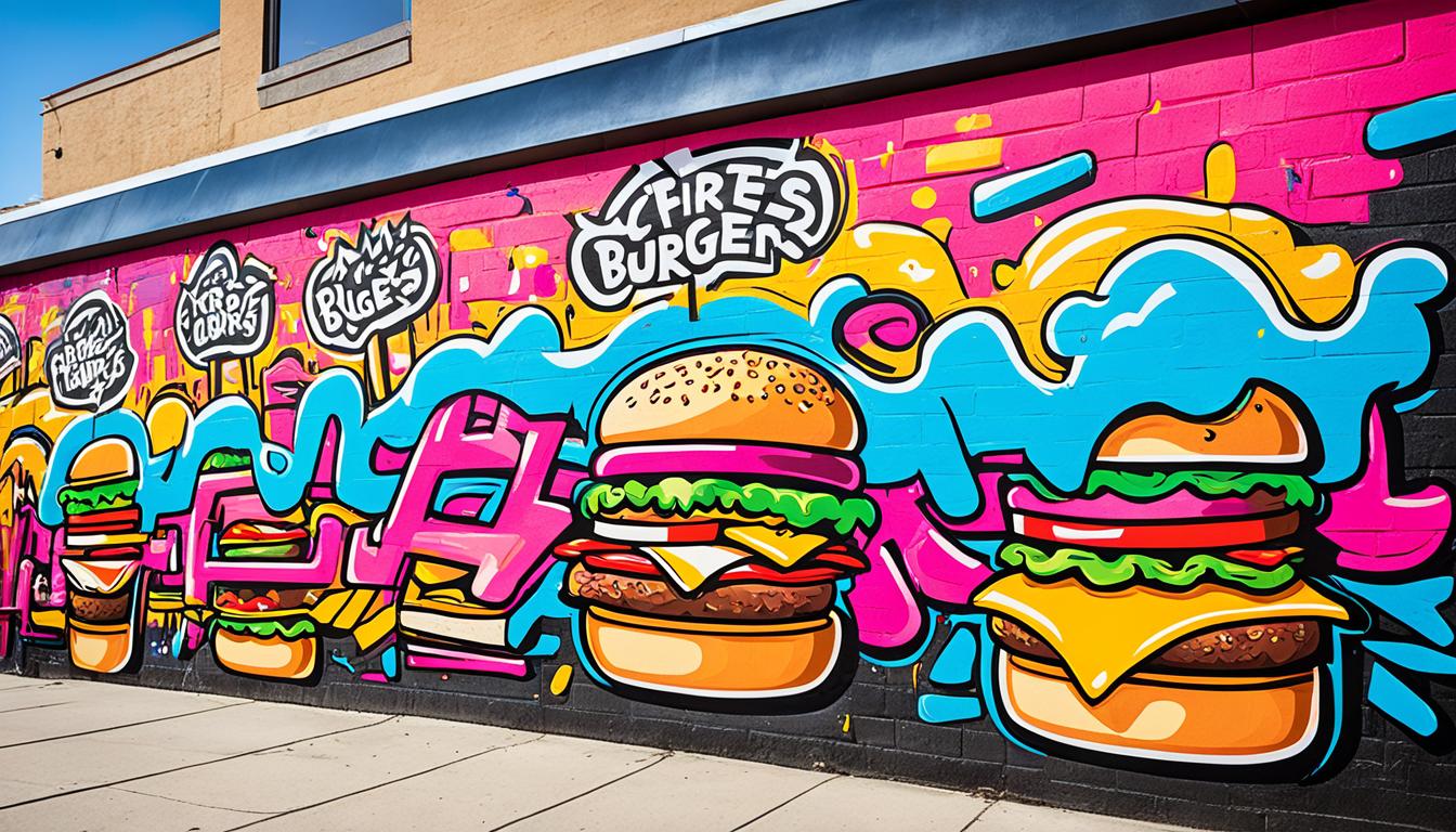 grafite para hamburguerias